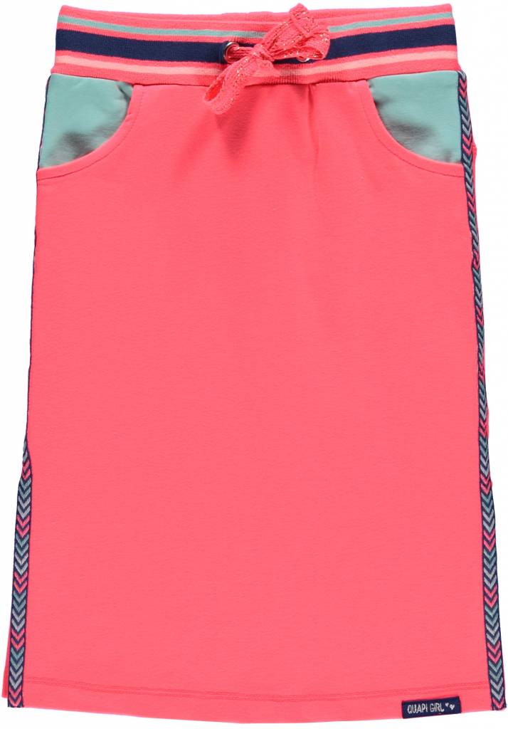 Quapi Quapi rok Kristel neon coral