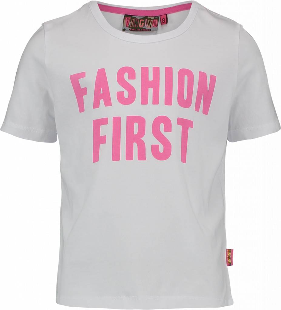 Vingino Vingino T-shirt Hallea real white