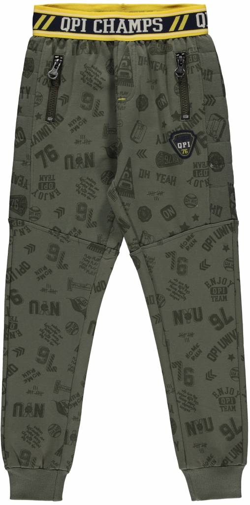 Quapi Quapi joggingbroek Lawrence army collage