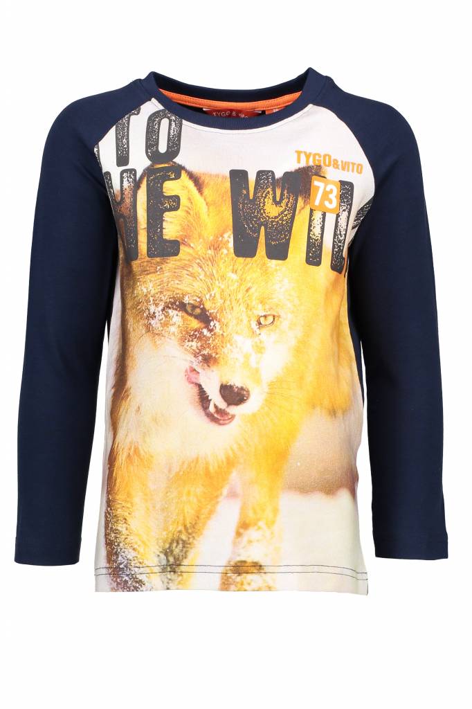 TYGO&vito TYGO&vito longsleeve digital into the wild navy
