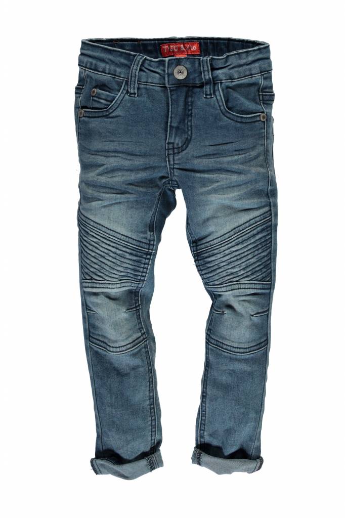 TYGO&vito TYGO&vito skinny spijkerbroek dbl kneepatches m. used