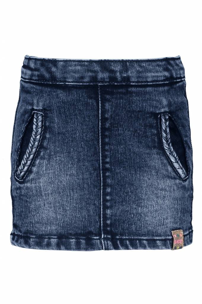 B.Nosy B.Nosy rokje denim with zipper blue