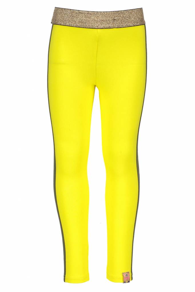 B.Nosy B.Nosy legging with tape on side seam canary