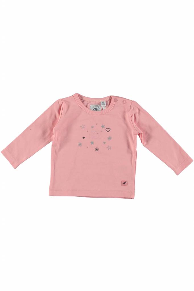 Bampidano Bampidano longsleeve plain pink