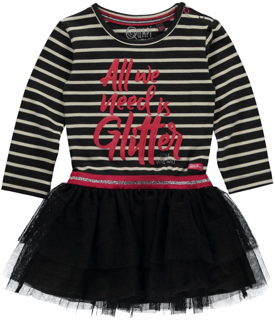 Quapi Quapi jurkje Malin midnight stripe