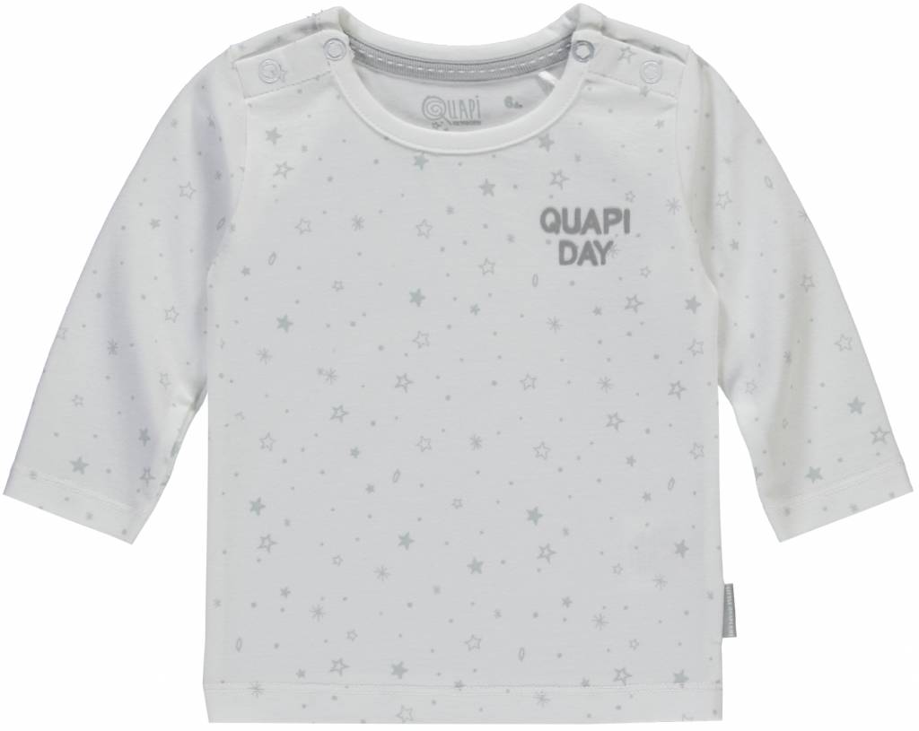 Quapi Quapi longsleeve Zada light grey star