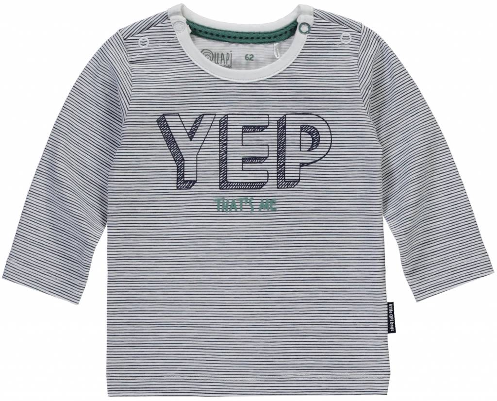 Quapi Quapi longsleeve Zack dark blue stripe