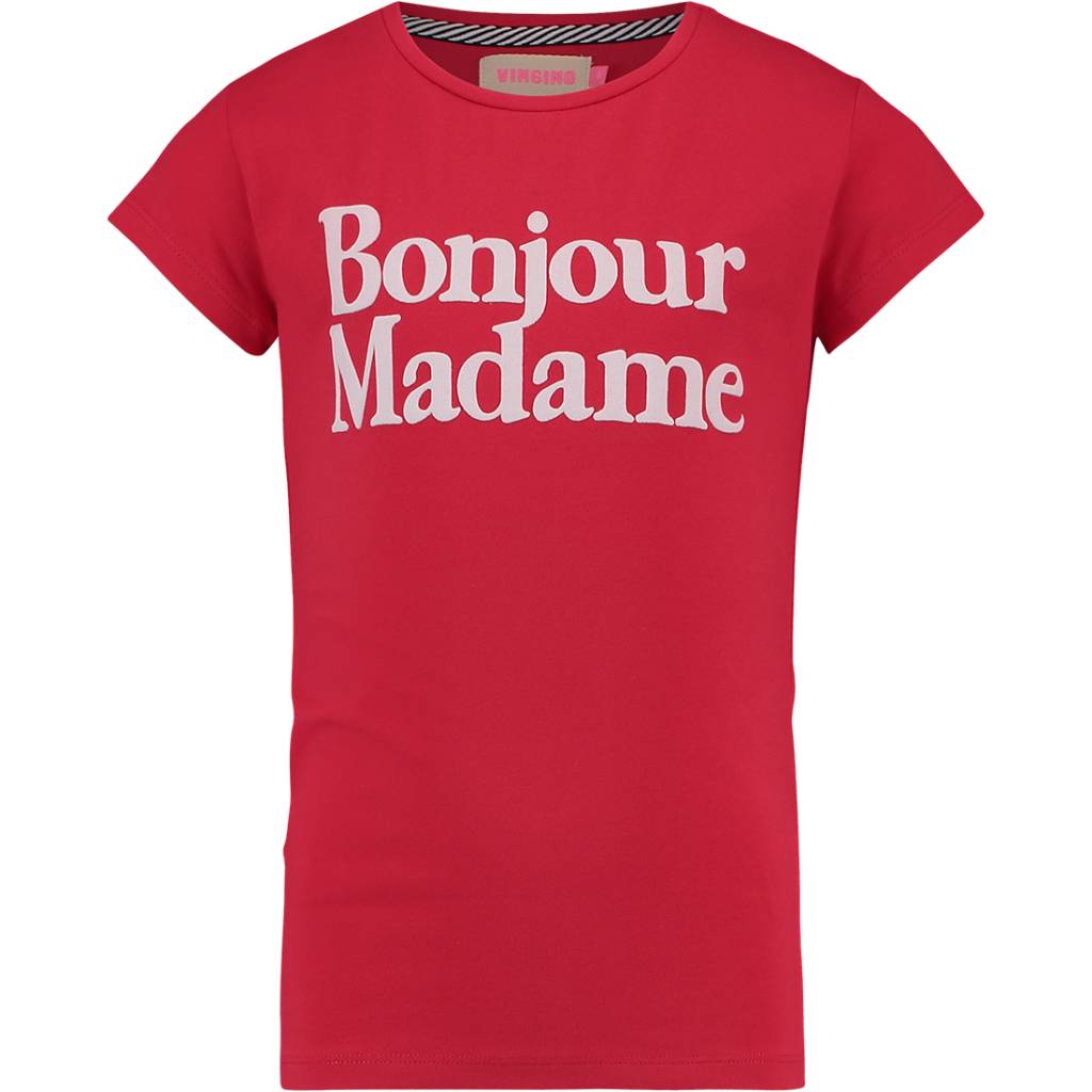 Vingino Vingino T-shirt Heste red lollipop