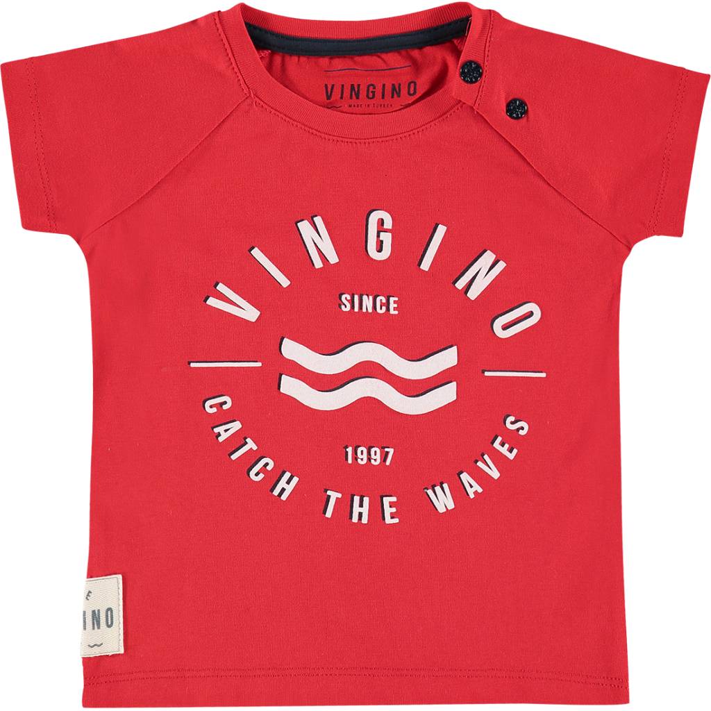 Vingino Vingino T-shirt Huck flame red