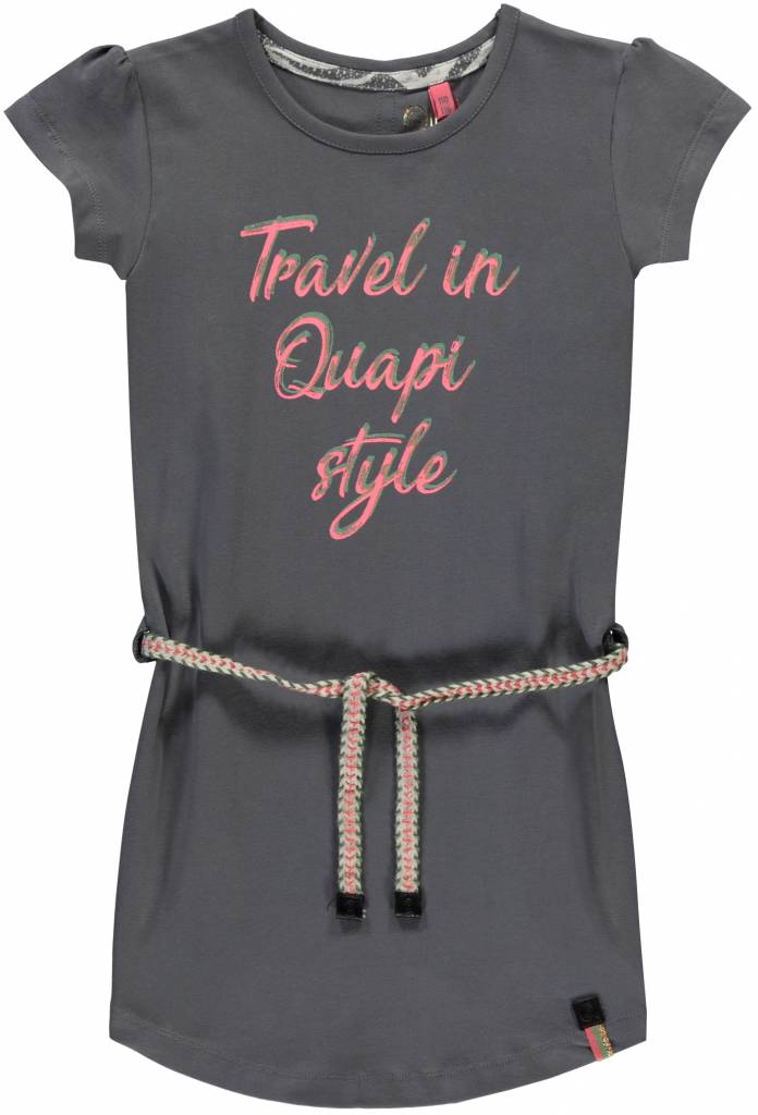 Quapi Quapi jurk Saar 1 grey