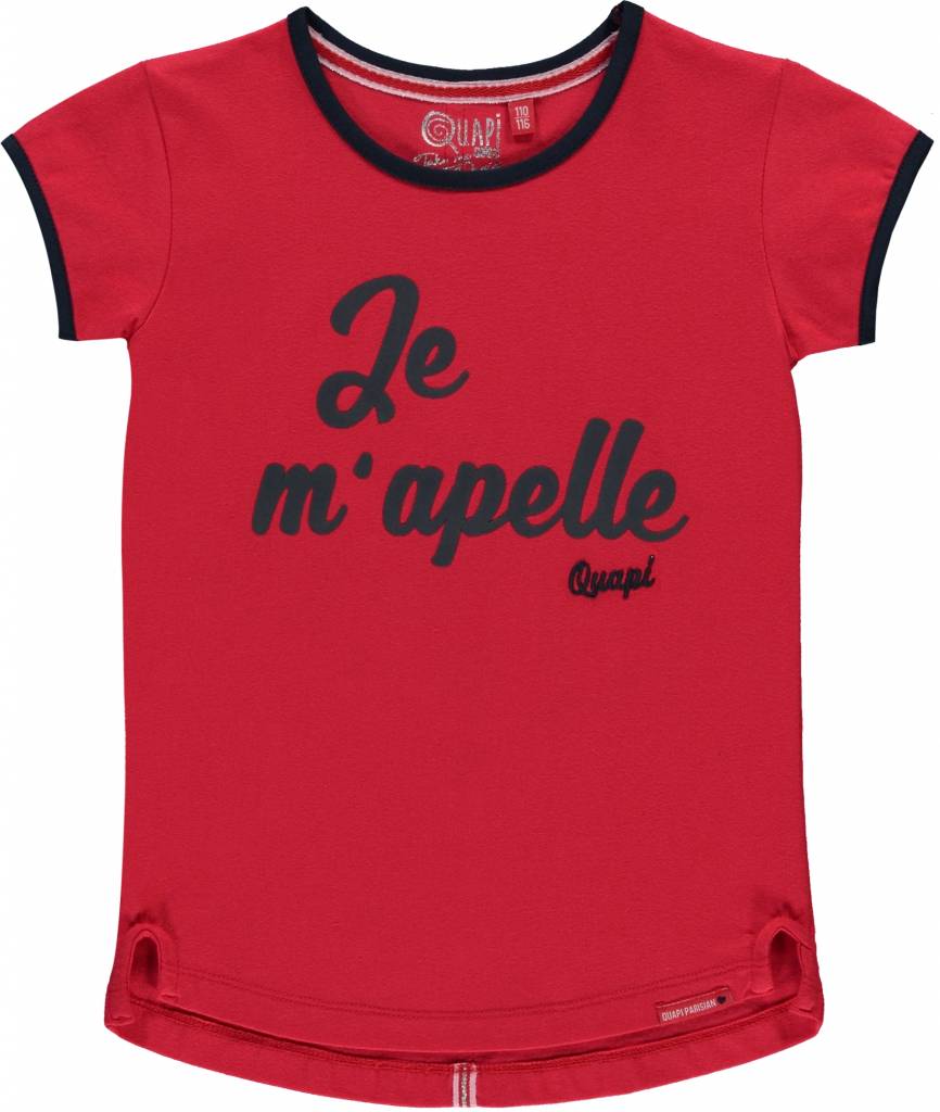 Quapi Quapi T-shirt Sindy rouge red