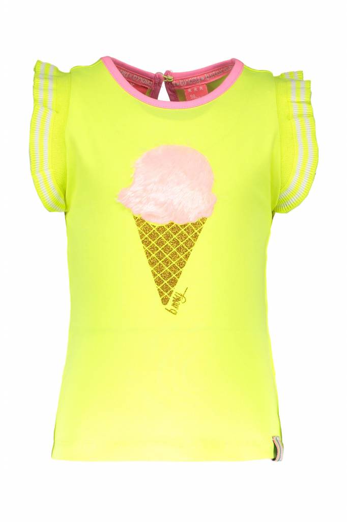 B.Nosy B.Nosy shirt icecream electric yellow