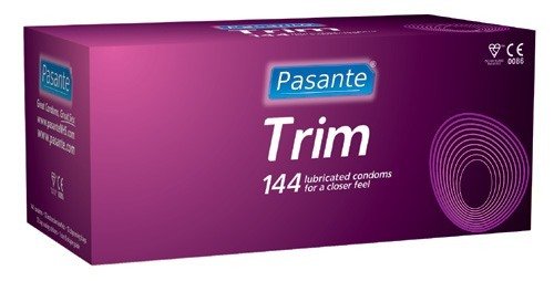 Pasante Trim Strakkere Condooms 144 stuks (grootverpakking) afbeelding