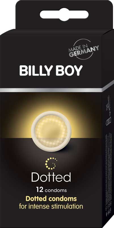 Billy Boy Dotted - 12 Condooms Met Nopjes afbeelding