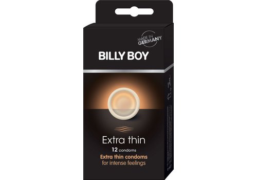 Billy Boy Extra Thin - 12 dunnere condooms