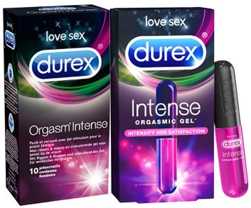 Durex Orgasm Intense Pakket - Voor Hem En Haar afbeelding