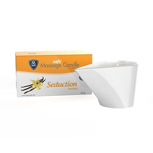 Safe Massage Candle Seduction Massagekaars Vanille safe kopen in de aanbieding