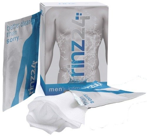 Rinz24 Men&apos;s Intimate Wipes (6 Verfrissingsdoekjes) afbeelding