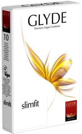 Glyde SlimFit - 10 Strakkere Vegan Condooms afbeelding