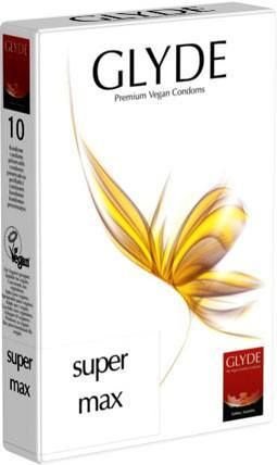 Glyde Supermax - 10 Vegan Condooms afbeelding