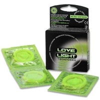 Love Light lichtgevende condooms
