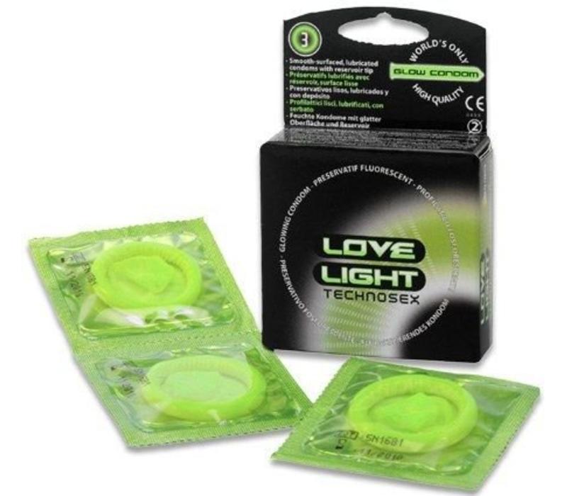 Love Light lichtgevende condooms