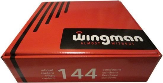 Wingman Condooms (doos 144 Stuks) afbeelding