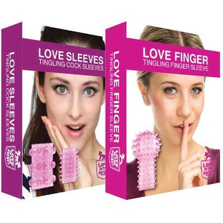 Love In The Pocket AANBIEDING Love Finger Tingling En Love Sleeves - Stimulerende Speeltjes afbeelding