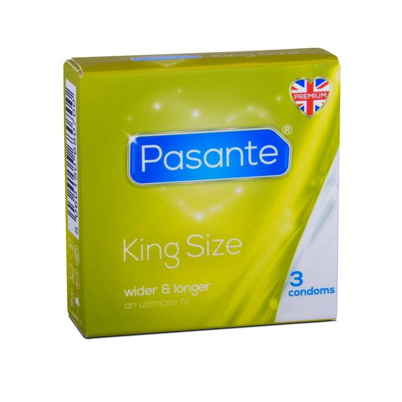 Pasante King Size Condooms (60mm) 3 stuks afbeelding