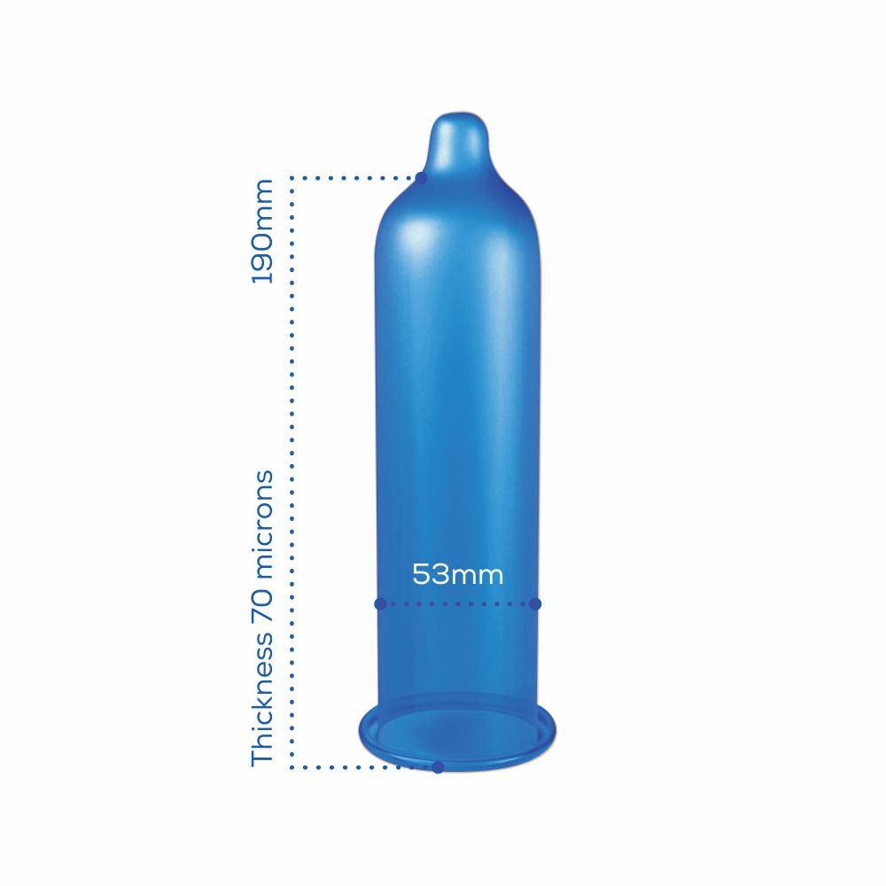 Pasante Blueberry Blast 144 Condooms 144 stuks (grootverpakking) afbeelding