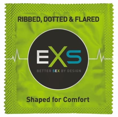 Exs Ribbed Dotted Flared Condooms Ribbels En Nopjes 12 Stuks Zonder Doosje exs kopen in de aanbieding