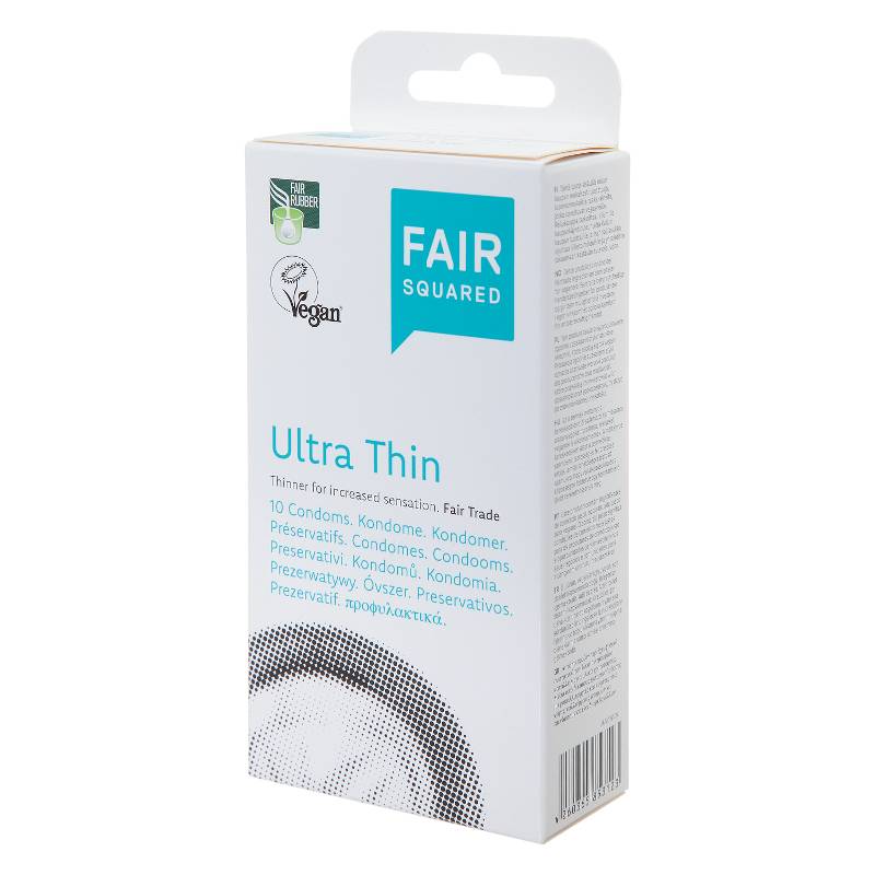 Fair Squared Ultrathin Eco Fair Trade Condooms 10 stuks afbeelding