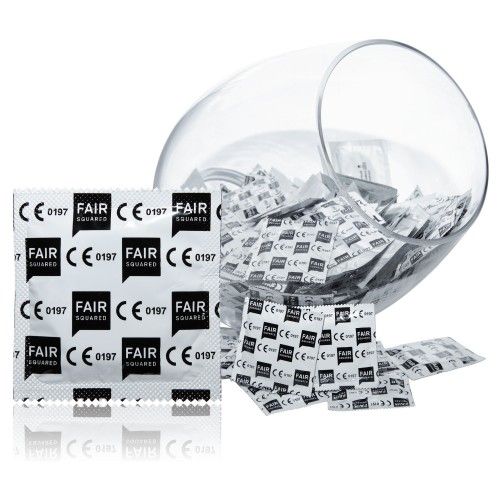 Fair Squared XL 60mm Eco Fair Trade Condooms 100 stuks (2026-07) afbeelding
