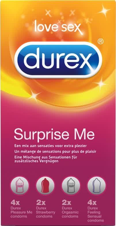 Durex Surprise Me 12 Condooms durex kopen in de aanbieding