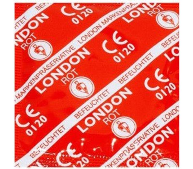 London Red 100 condooms