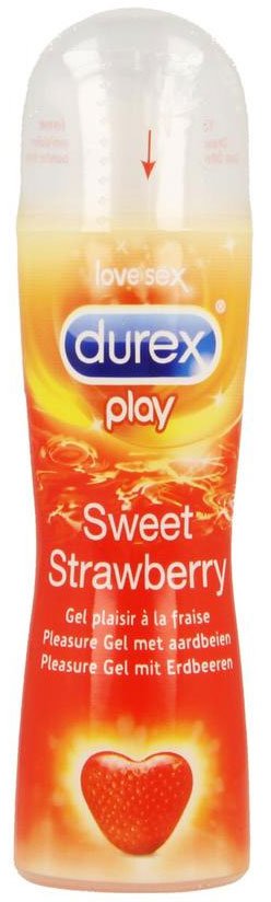 Durex Play Aardbei Smaak Glijmiddel 50Ml durex kopen in de aanbieding Durex Play Aardbei Smaak Glijmiddel 50Ml durex kopen in de aanbieding