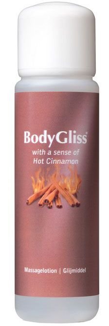 Bodygliss With A Sense Of Hot Cinnamon Kaneel Massage Glijmiddel 100Ml bodygliss kopen in de aanbieding