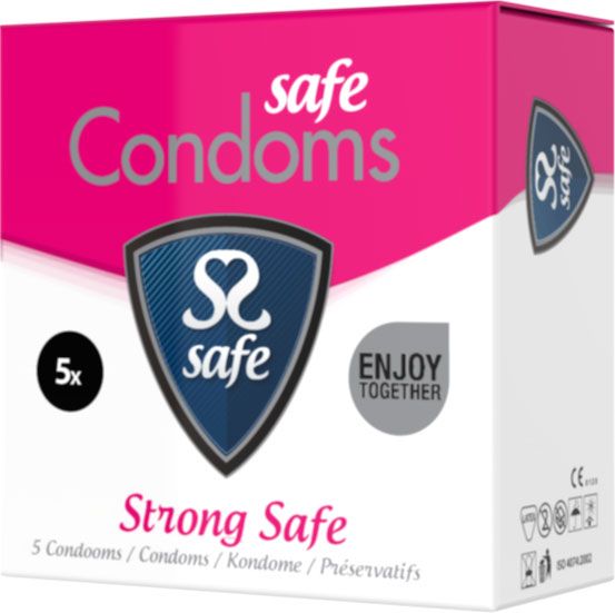 Safe Strong Condooms Extra Sterke 5 Stuks safe kopen in de aanbieding