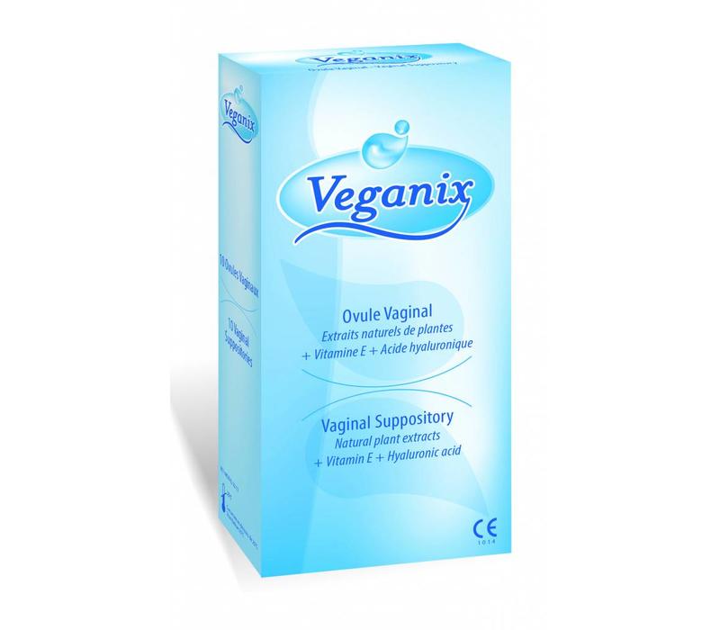 Veganix vaginale zetpillen tegen droogheid