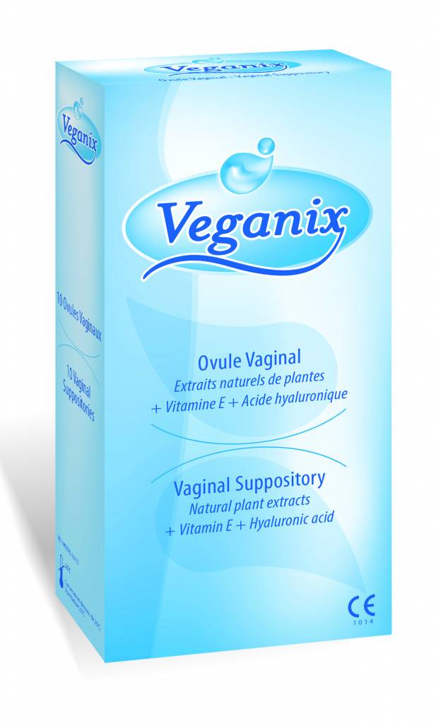 Veganix Veganix Vaginale Zetpillen Tegen Droogheid afbeelding