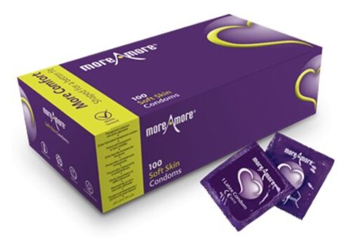 MoreAmore Soft Skin condooms