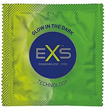 Exs Glow In The Dark Lichtgevende Condooms 100 Stuks Grootverpakking exs kopen in de aanbieding