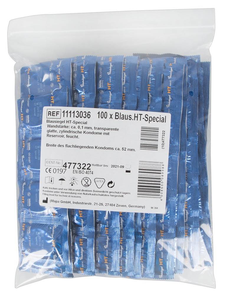 Blausiegel Ht Special Dikkere Condooms 100 Stuks Grootverpakking blausiegel kopen in de aanbieding