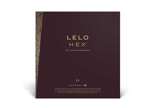 Lelo HEX Respect XL Condooms (36 stuks)