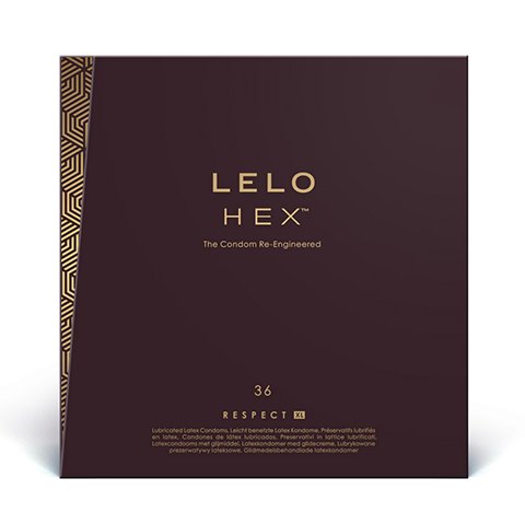 Lelo HEX Respect XL Condooms (doosje 36 Stuks) afbeelding
