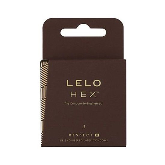 Lelo HEX Respect XL Condooms (doosje 3 Stuks) afbeelding