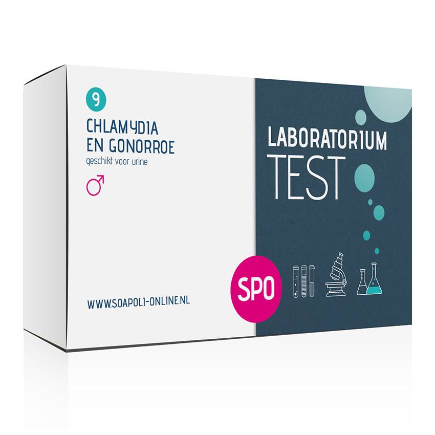 SOApoli Chlamydia En Gonorroe Test - Professionele Laboratorium Test Test voor urine (mannen) afbeelding
