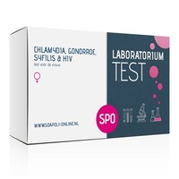 Combitest Syfilis, HIV, Chlamydia en Gonorroe test - professionele laboratorium test