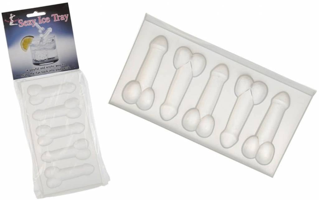Condoom Anoniem IJsblokjesvorm Penis afbeelding