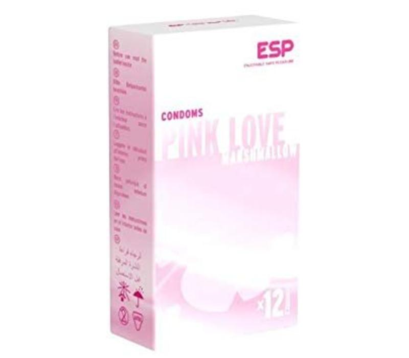 ESP Pink Love Marshmallow condooms